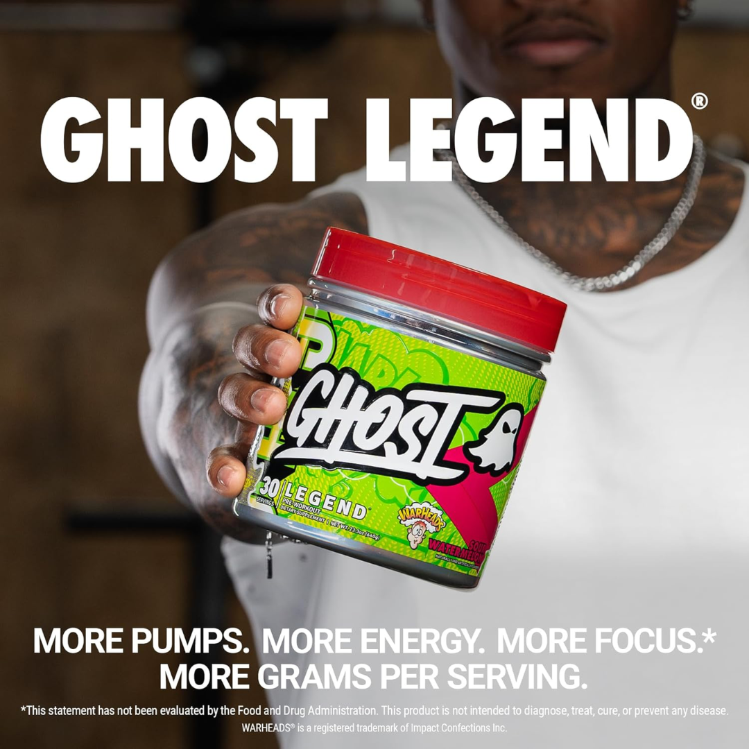 Ghost Legend V4 660g Sour Strips Rainbow Candy