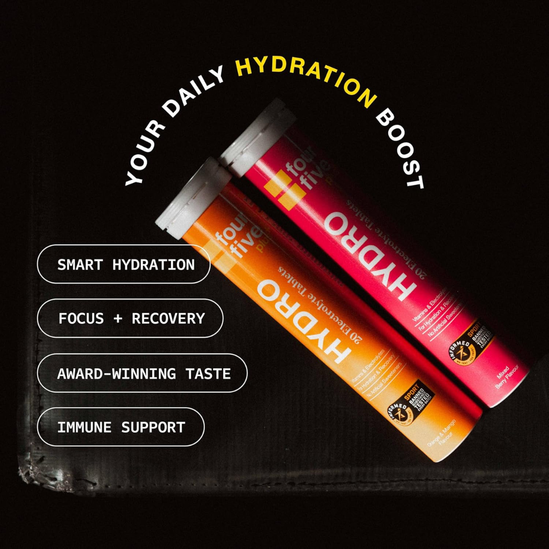 FourFive Hydro Plus Effervescent Tablets 8x20 Tabs Mixed Berry