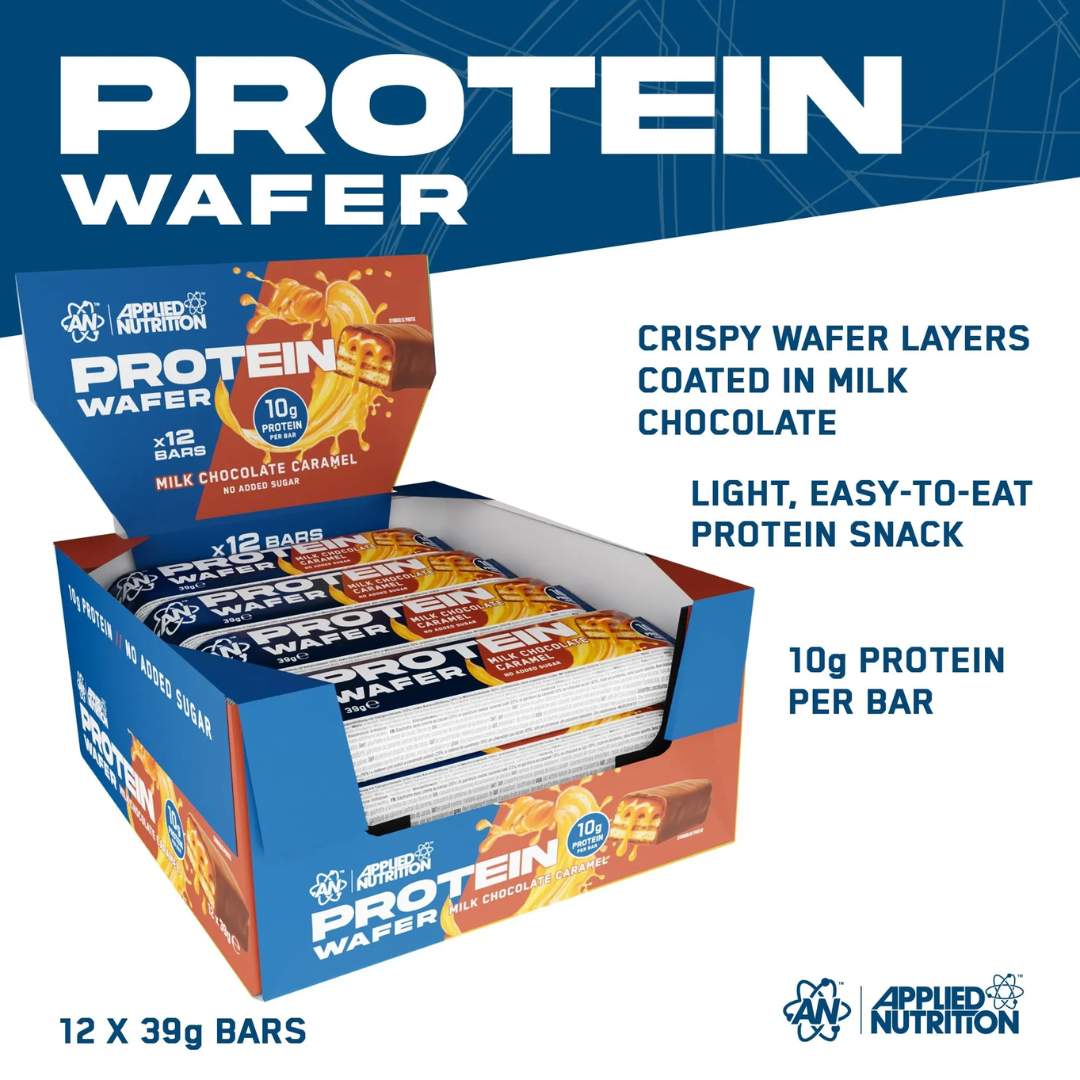 Applied Nutrition Protein Wafer 12x39g Chocolate Caramel