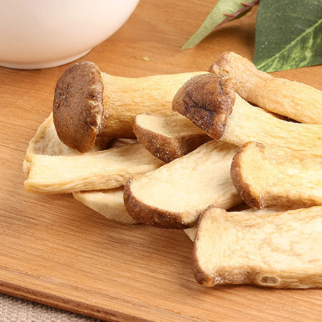 Other Foods Mushroom Crisps 8x40g Crunchy Trumpet Mushrooms
