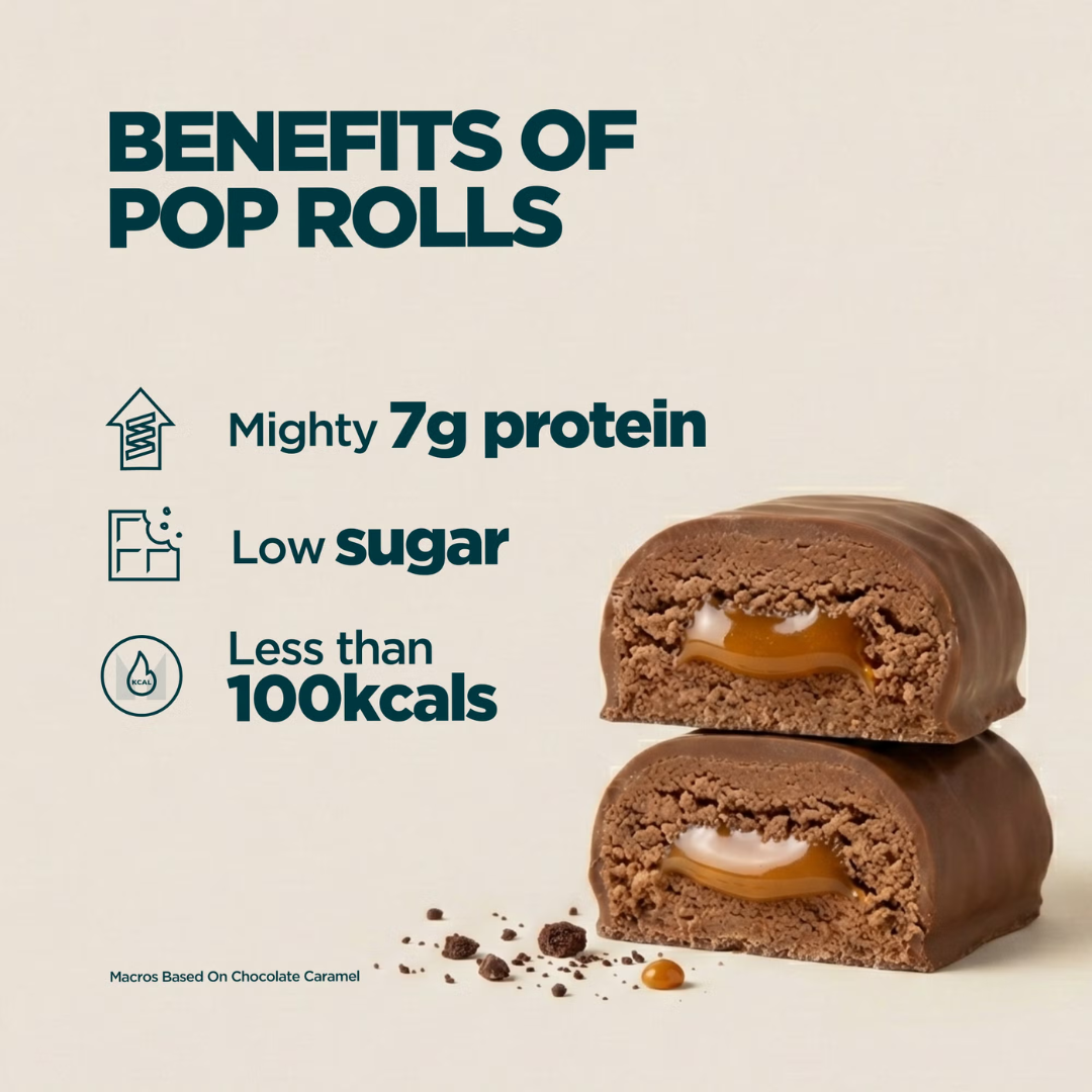 MyProtein Pop Roll 12x27g Chocolate Caramel
