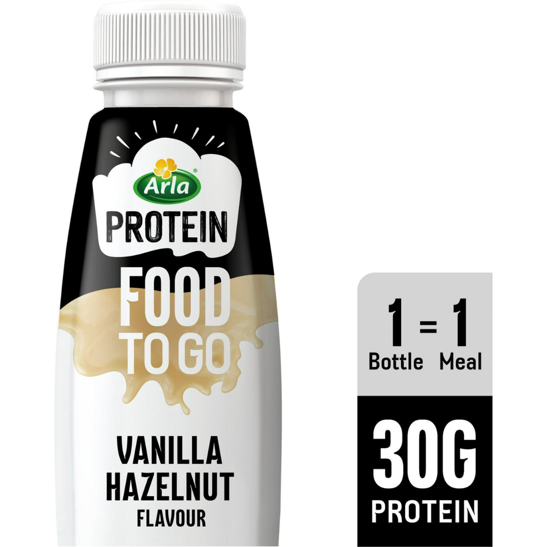 Arla Protein Protein Food To Go 8x500ml Vanilla Hazelnut