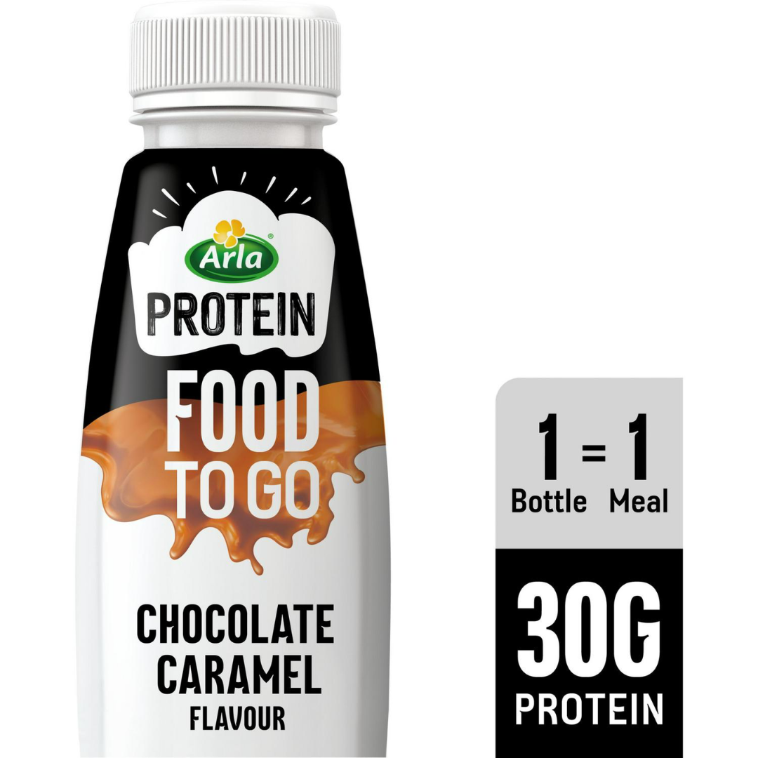 Arla Protein Protein Food To Go 8x500ml Chocolate Caramel