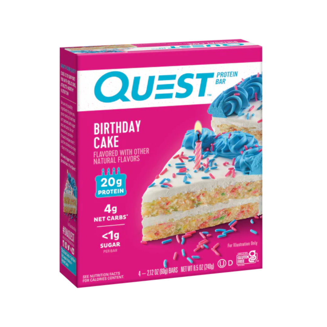 Quest Nutrition Bar 12x60g Birthday Cake