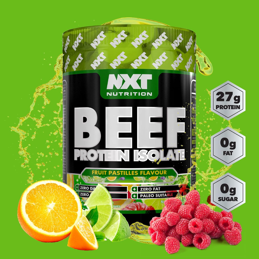 NXT Nutrition Beef Protein Isolate 540g Fruit Pastilles
