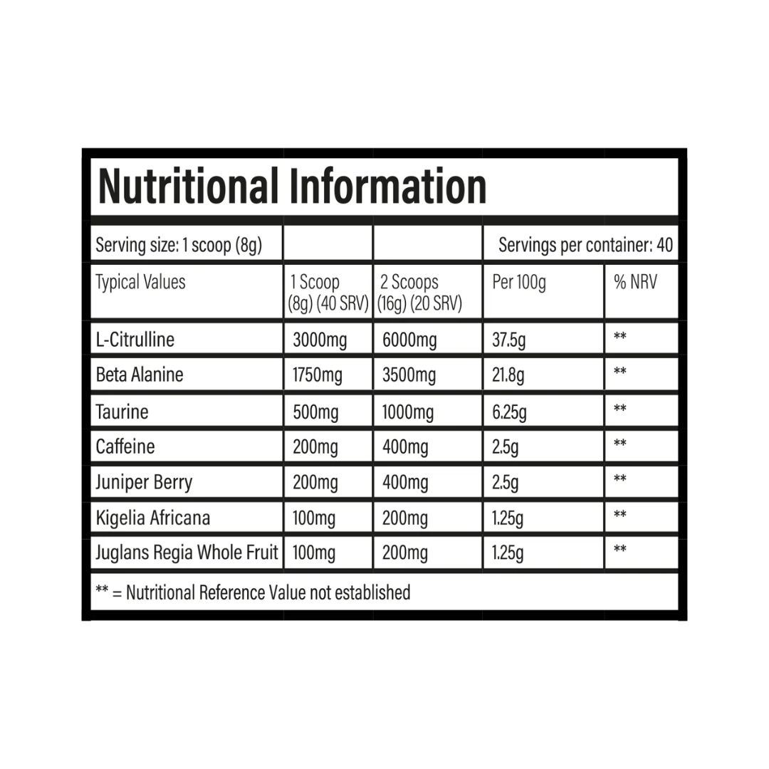 Trained By JP DNFM 320g Tangy Orange