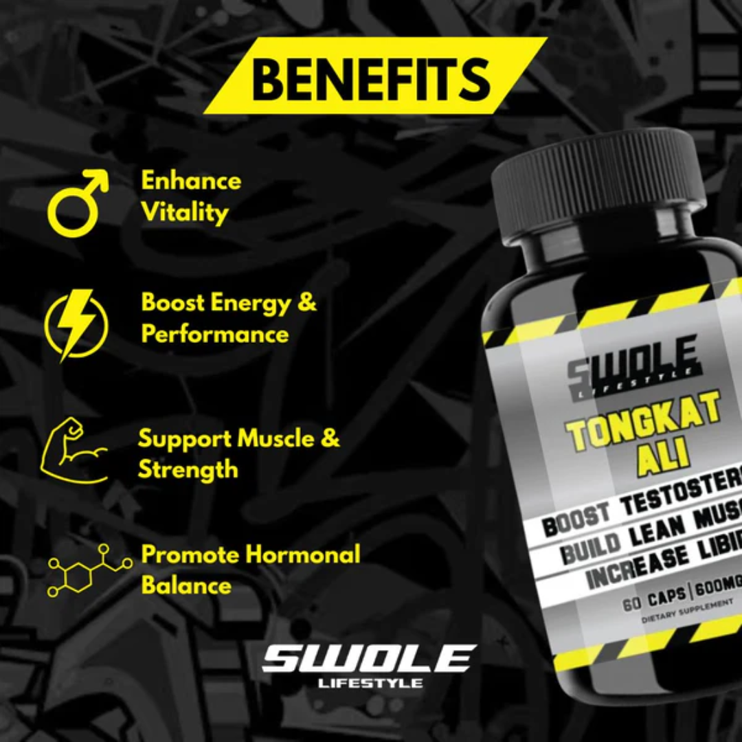 SWOLE Lifestyle Tongkat Ali 60 Caps