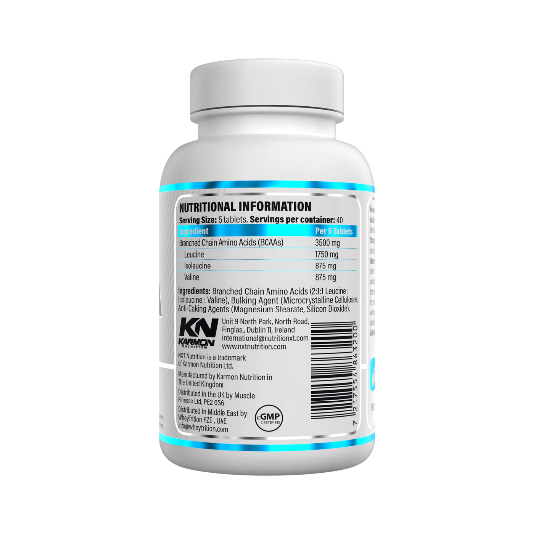 NXT Nutrition BCAA 200 Tabs