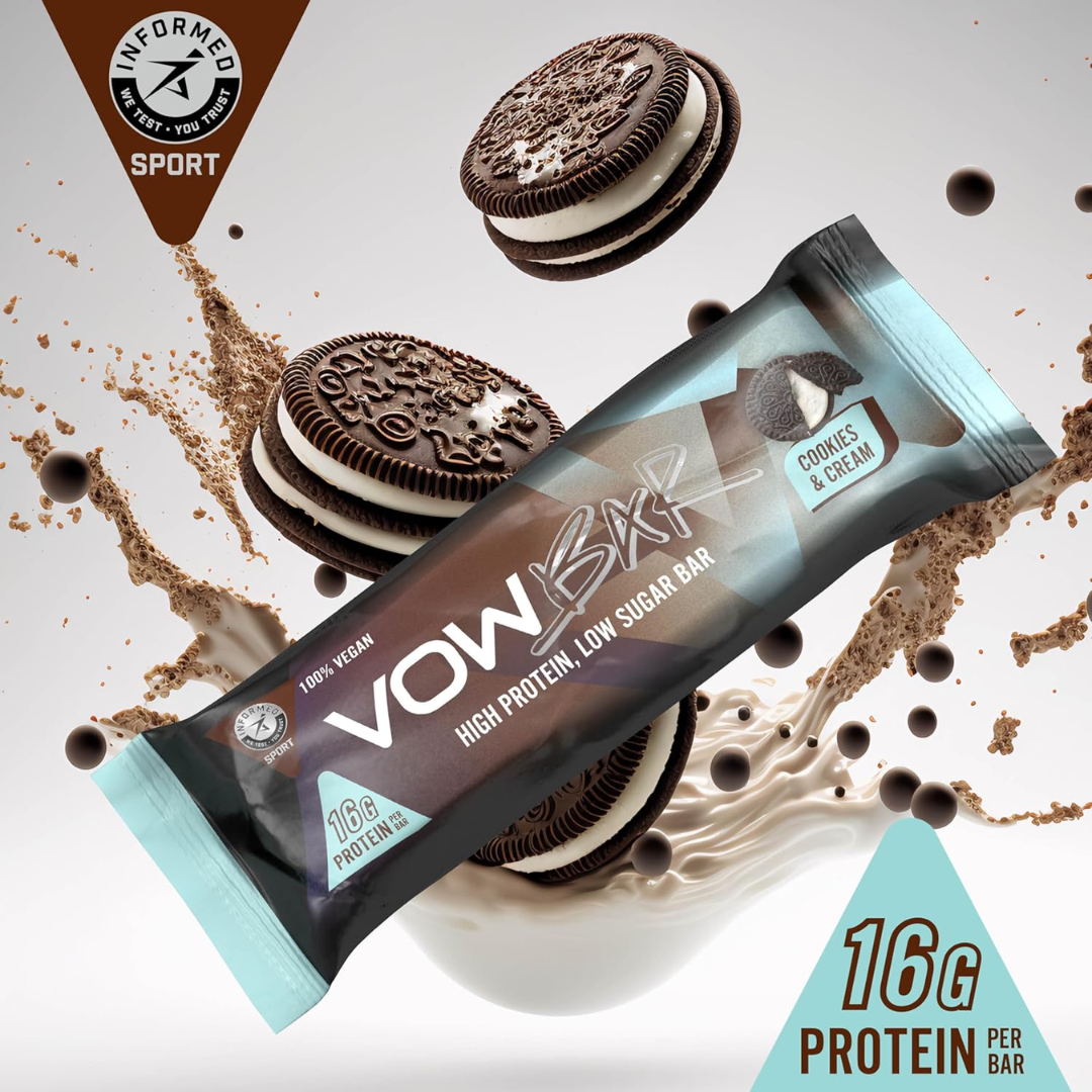 VOW Nutrition VOW Bar 12x48g Cookies & Cream