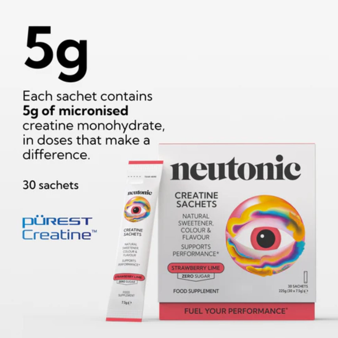 Neutonic Creatine 30 Sachets Strawberry Lime
