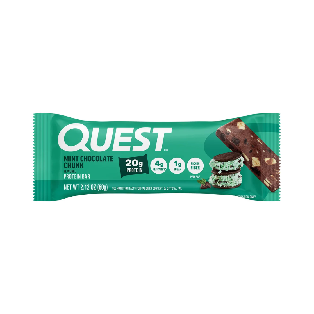 Quest Nutrition Bar 12x60g Mint Chocolate Chunk
