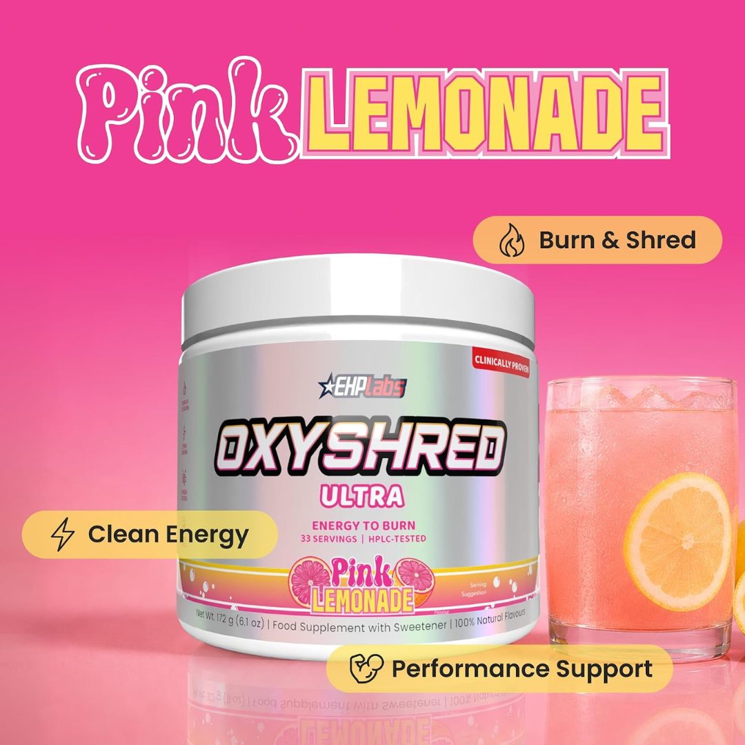 EHP Labs OxyShred 168g Pink Lemonade