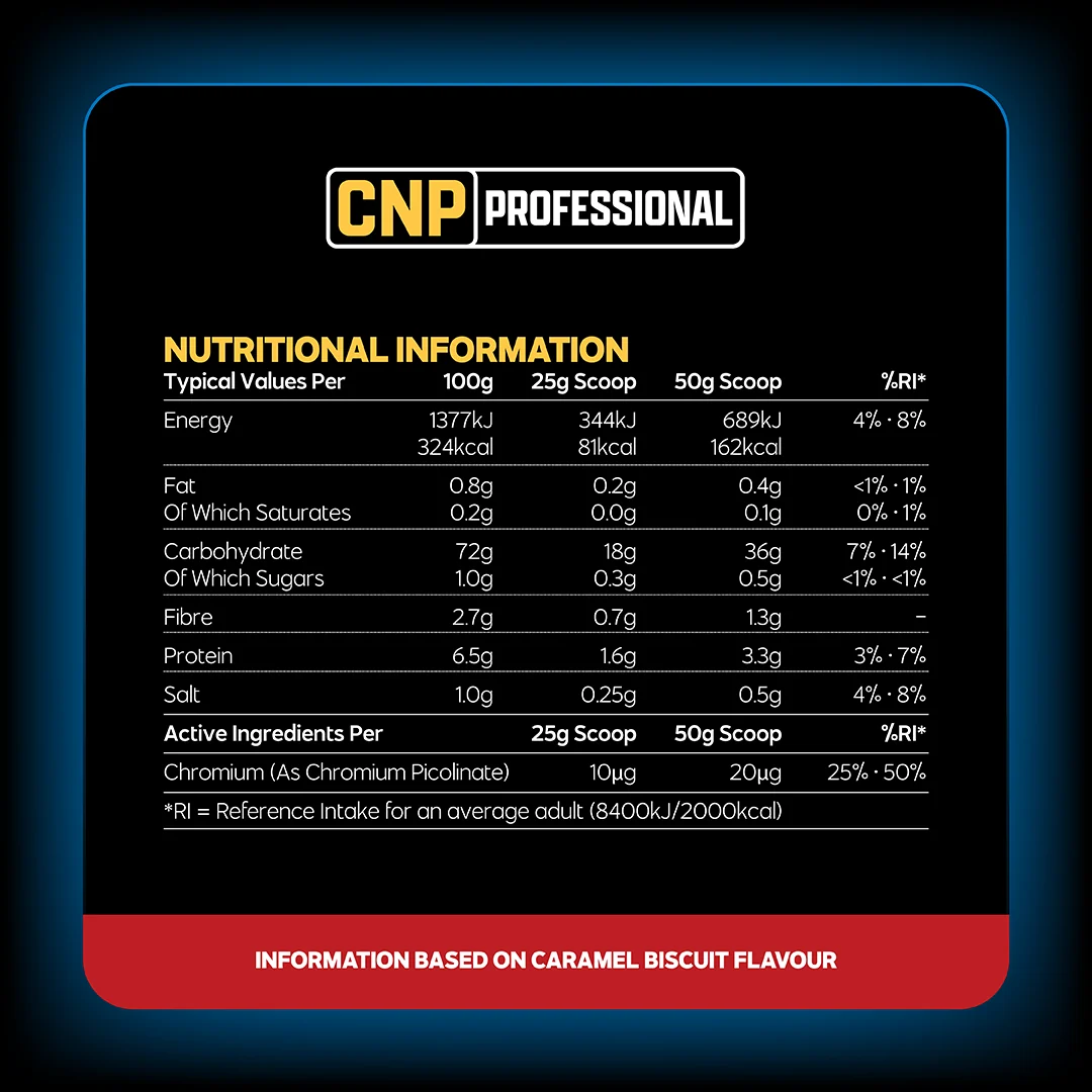 CNP Professional Cream of Rice 2kg Cookie Dough