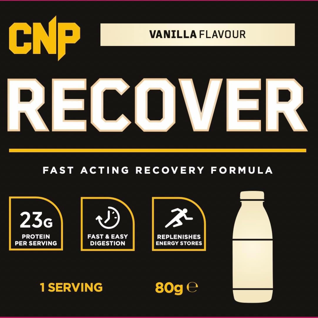 CNP Recover Shake and Take 24x80g Bottles Vanilla