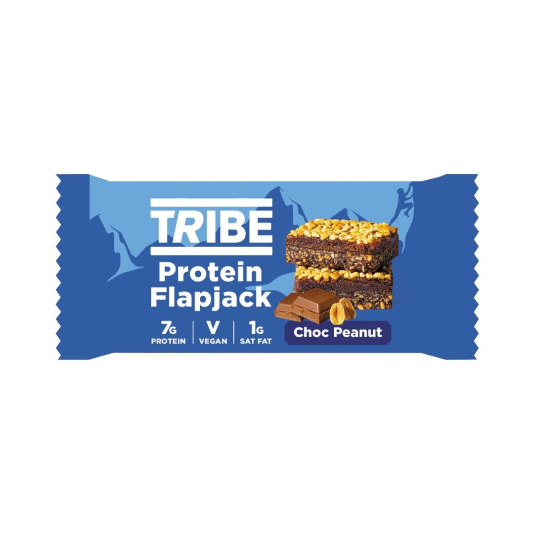 Tribe Protein Flapjack 12x50g Choc Peanut