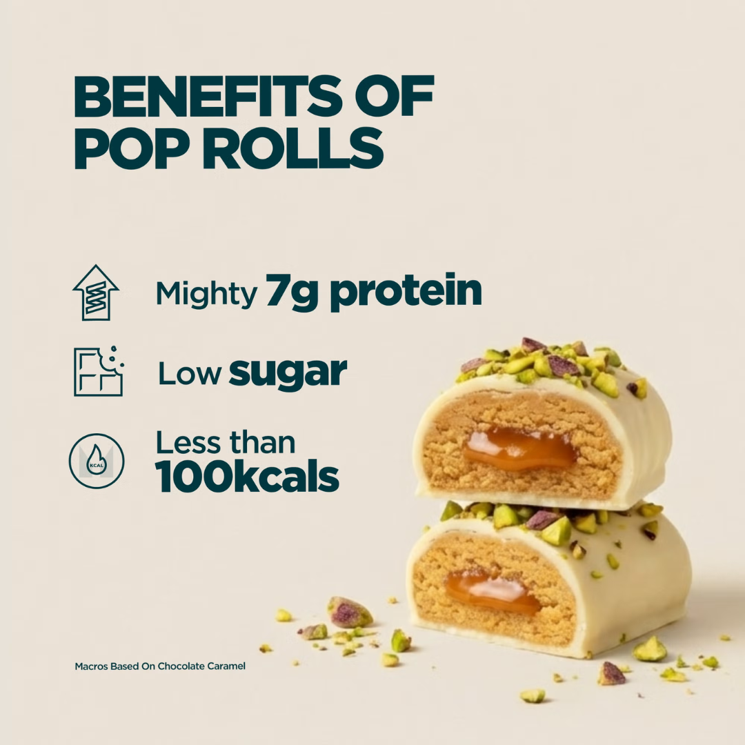 MyProtein Pop Roll 12x27g Pistachio