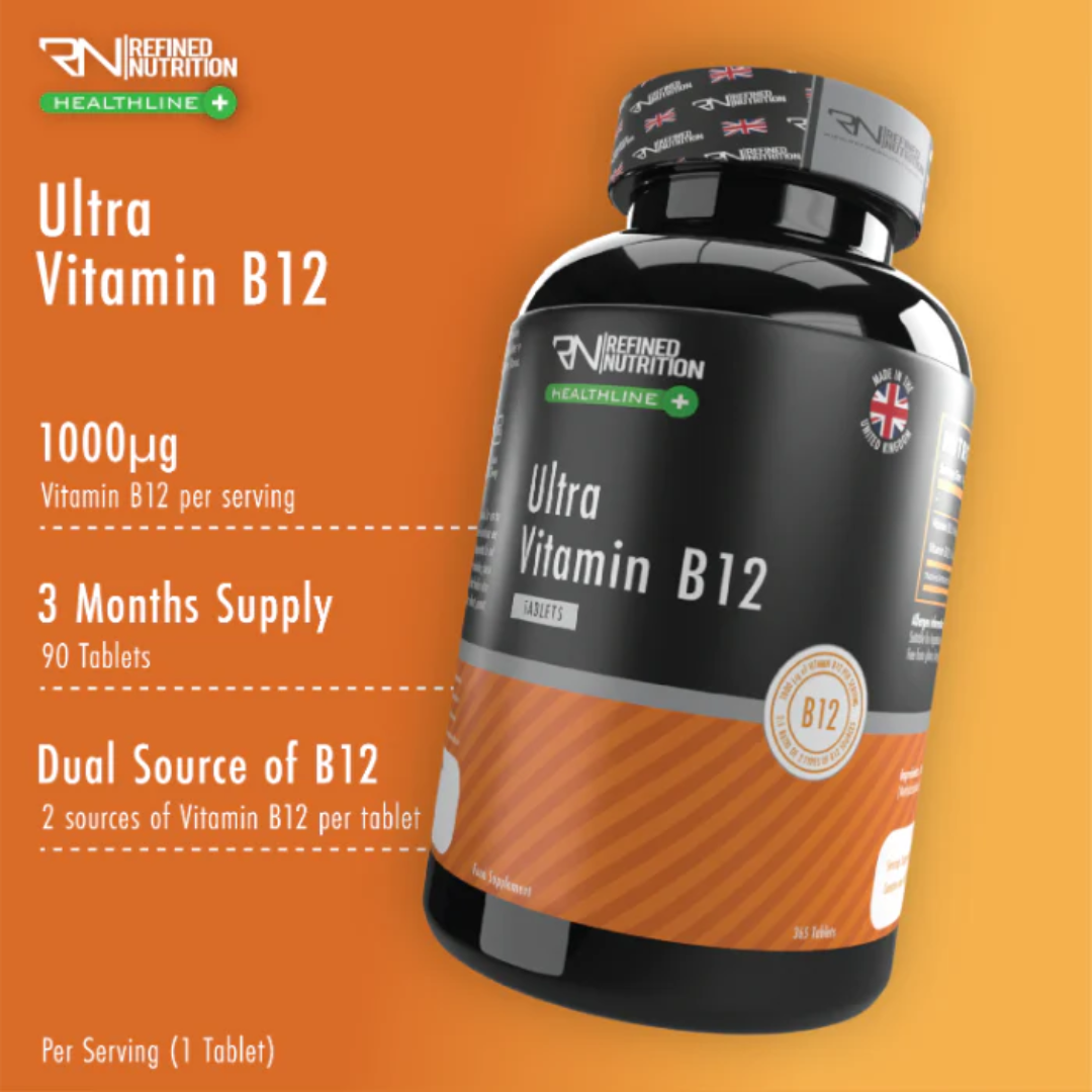 Refined Nutrition Ultra Vitamin B12 365 Tabs