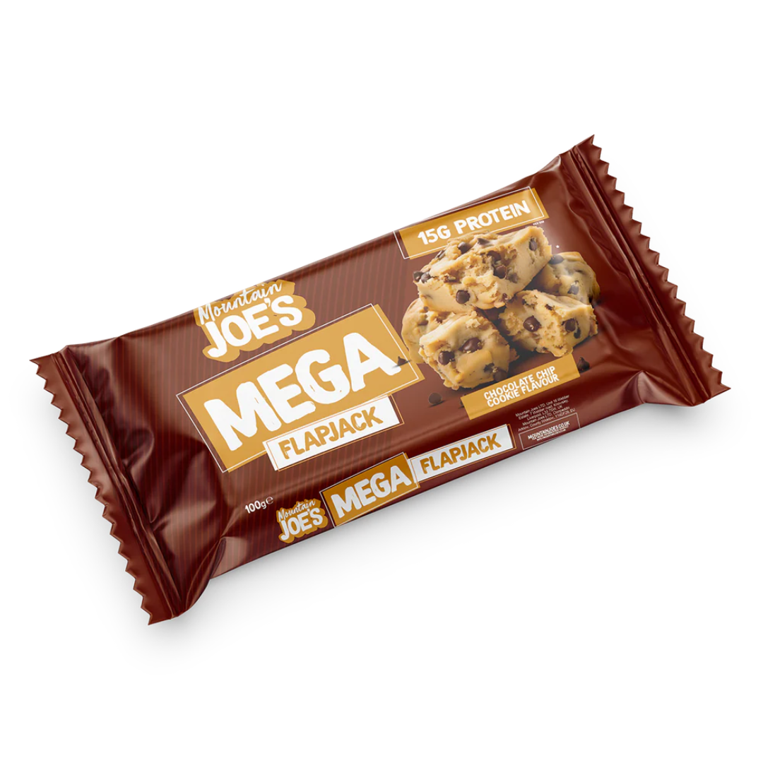 Mountain Joe's Mega Flapjacks 12x100g Chocolate Chip