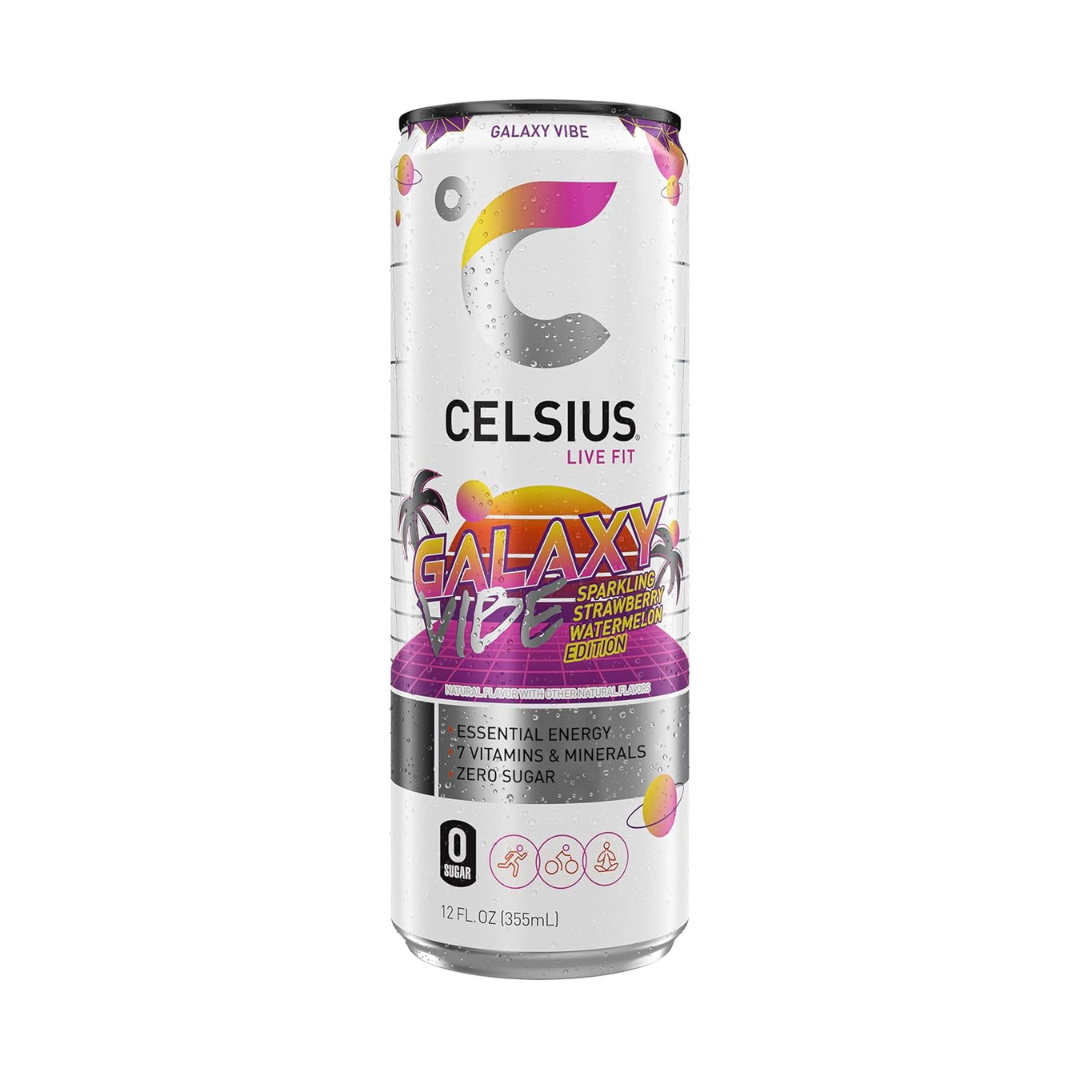 Celsius Energy Drink 12x355ml Strawberry Watermelon