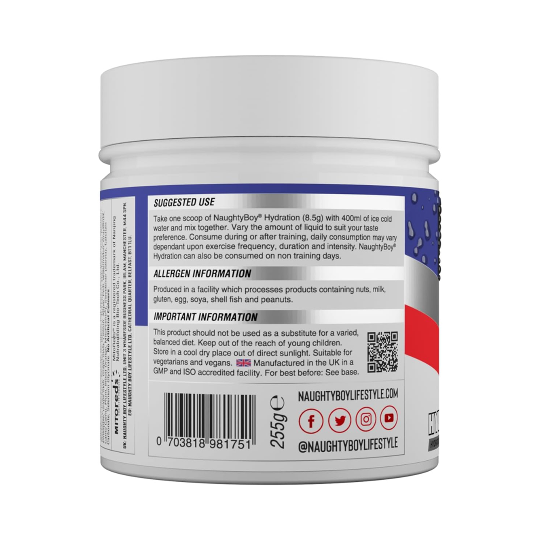 Naughty Boy Hydration 255g Ultra Energy