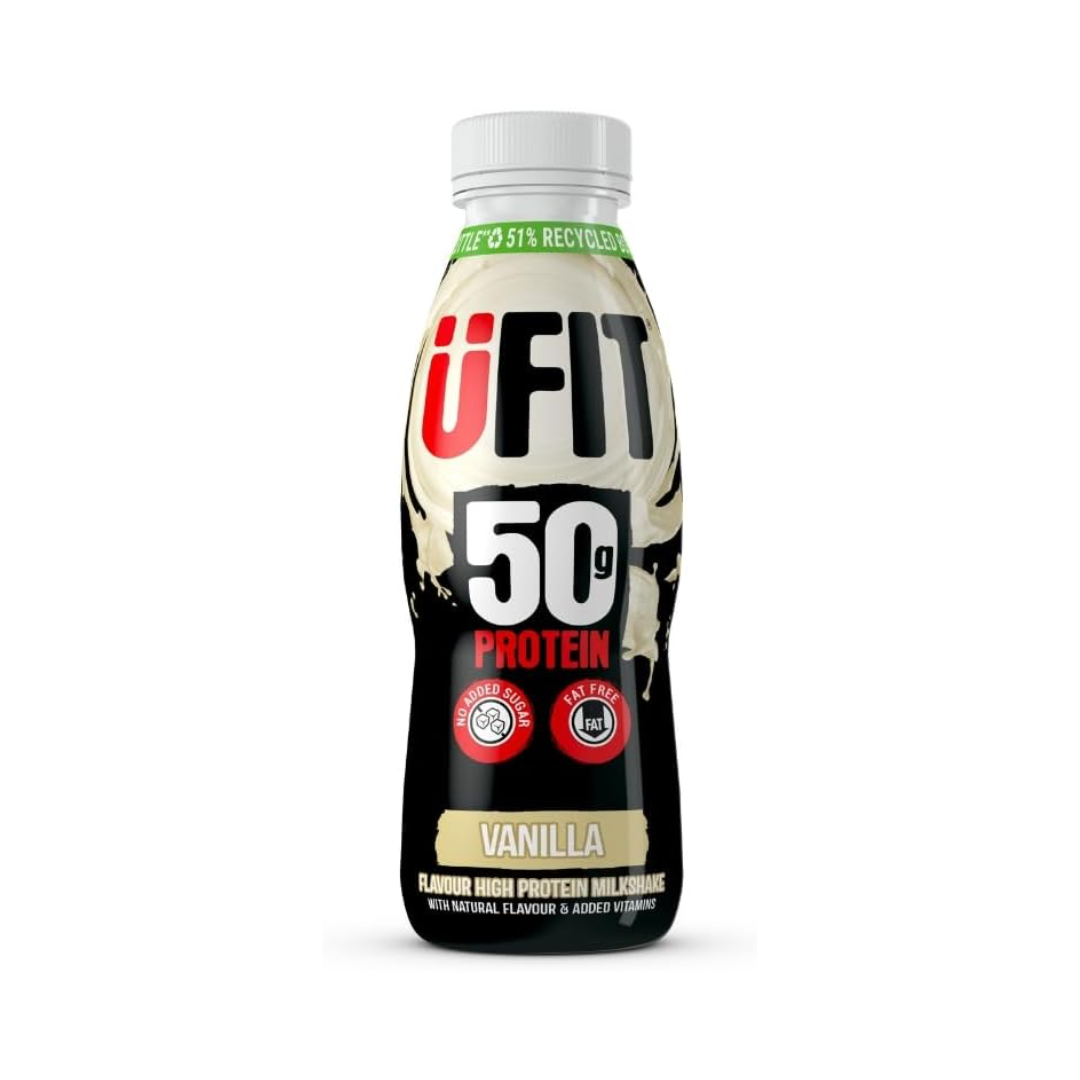 UFIT Protein RTD 8x500ml Vanilla
