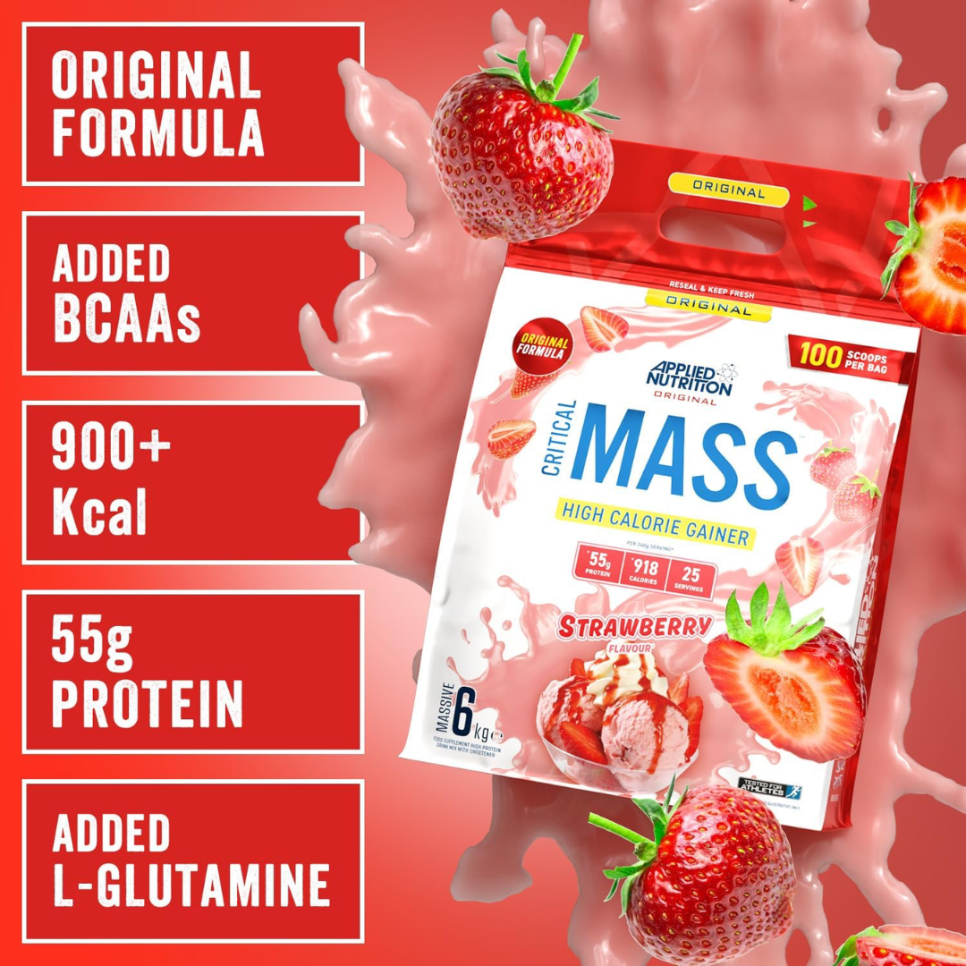 Applied Nutrition Critical Mass Original 6kg Strawberry