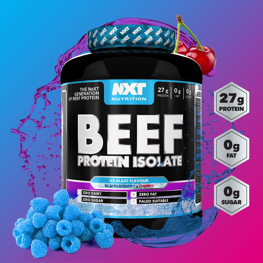 NXT Nutrition Beef Protein Isolate 1.8kg Ice Blast