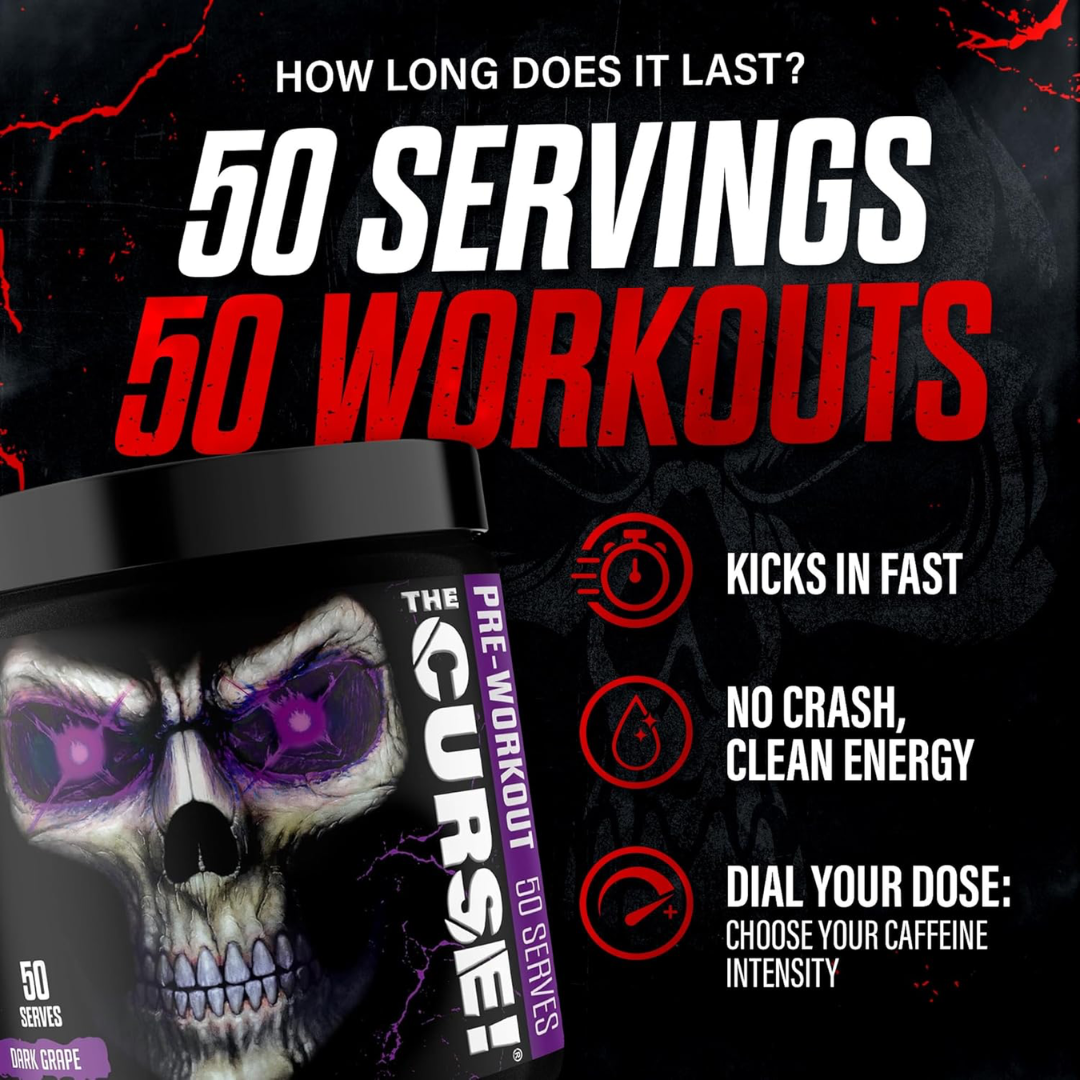 JNX Sports The Curse! 250g Dark Grape