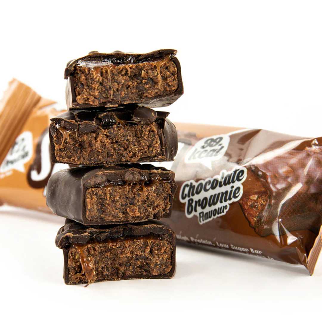 The Skinny Food Co Duo Low Sugar High Protein Bar 12 x 60g Chocolate Brownie