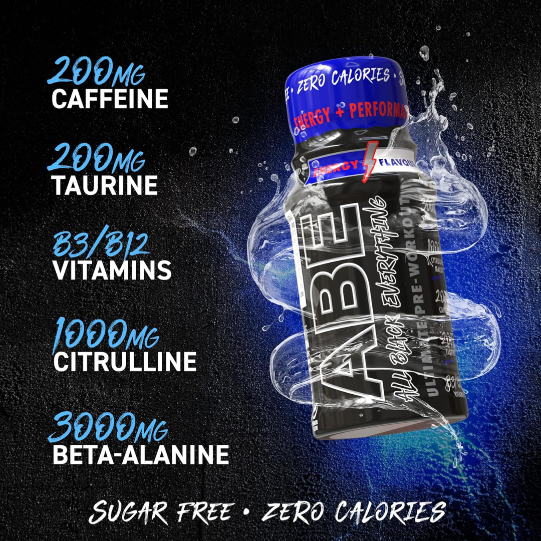 Applied Nutrition ABE (All Black Everything) Shots 60ml Energy