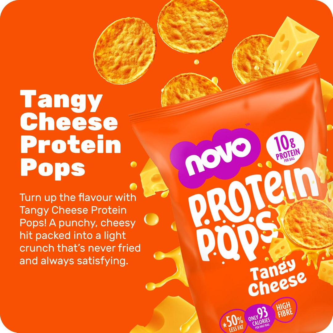 Novo Nutrition Novo Protein Pops 6x45g Tangy Cheese
