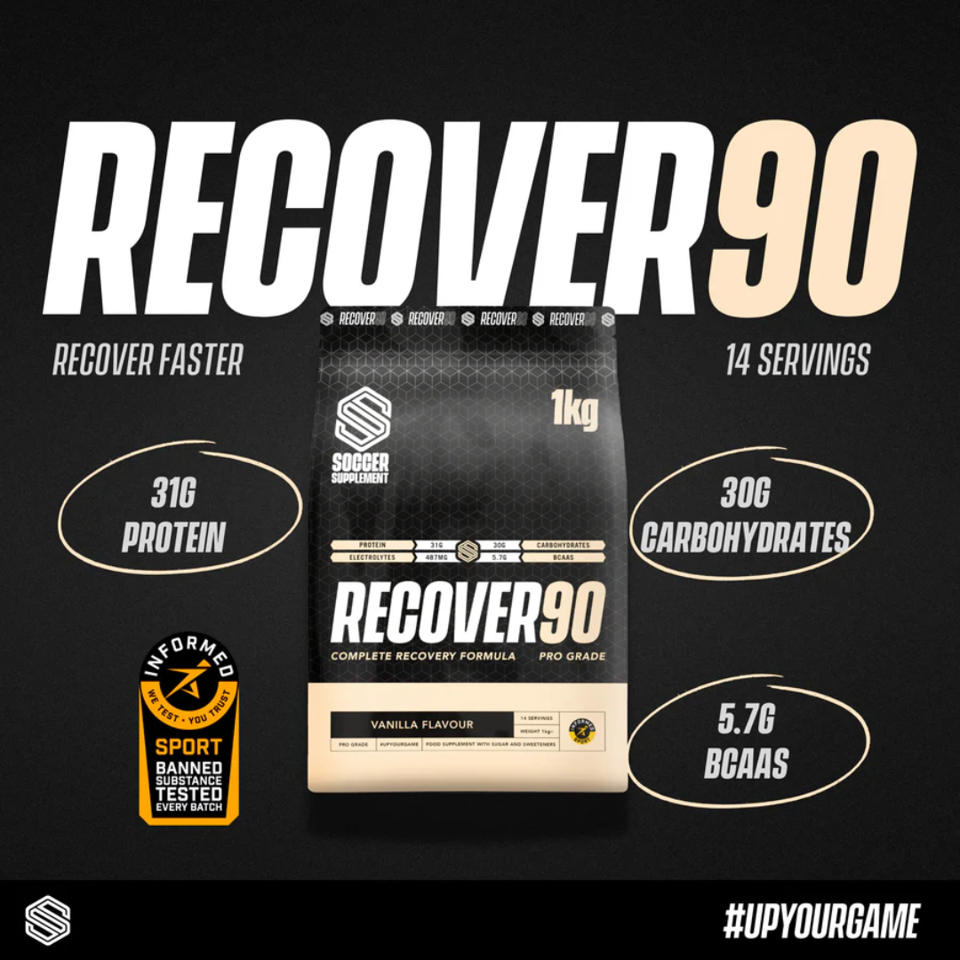 Soccer Supplement Recover90 1kg Vanilla