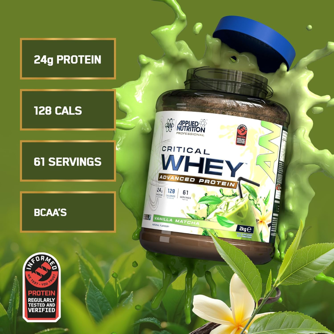 Applied Nutrition Critical Whey 2kg Vanilla Matcha