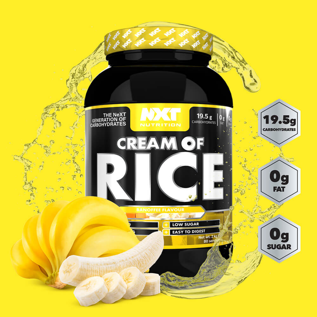 NXT Nutrition Cream of Rice 2kg Banoffee