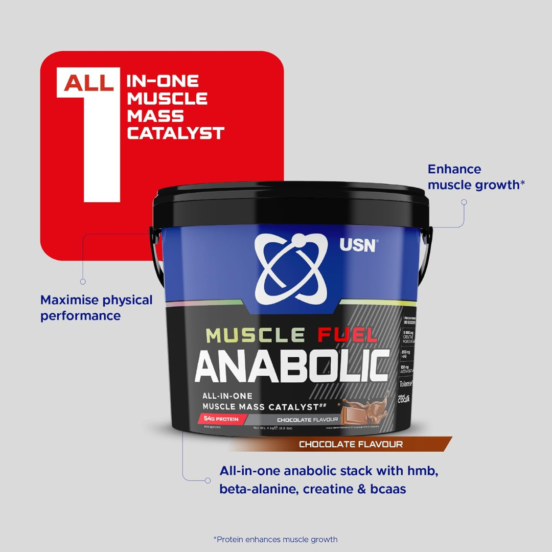 USN Muscle Fuel Anabolic 4kg Chocolate Caramel