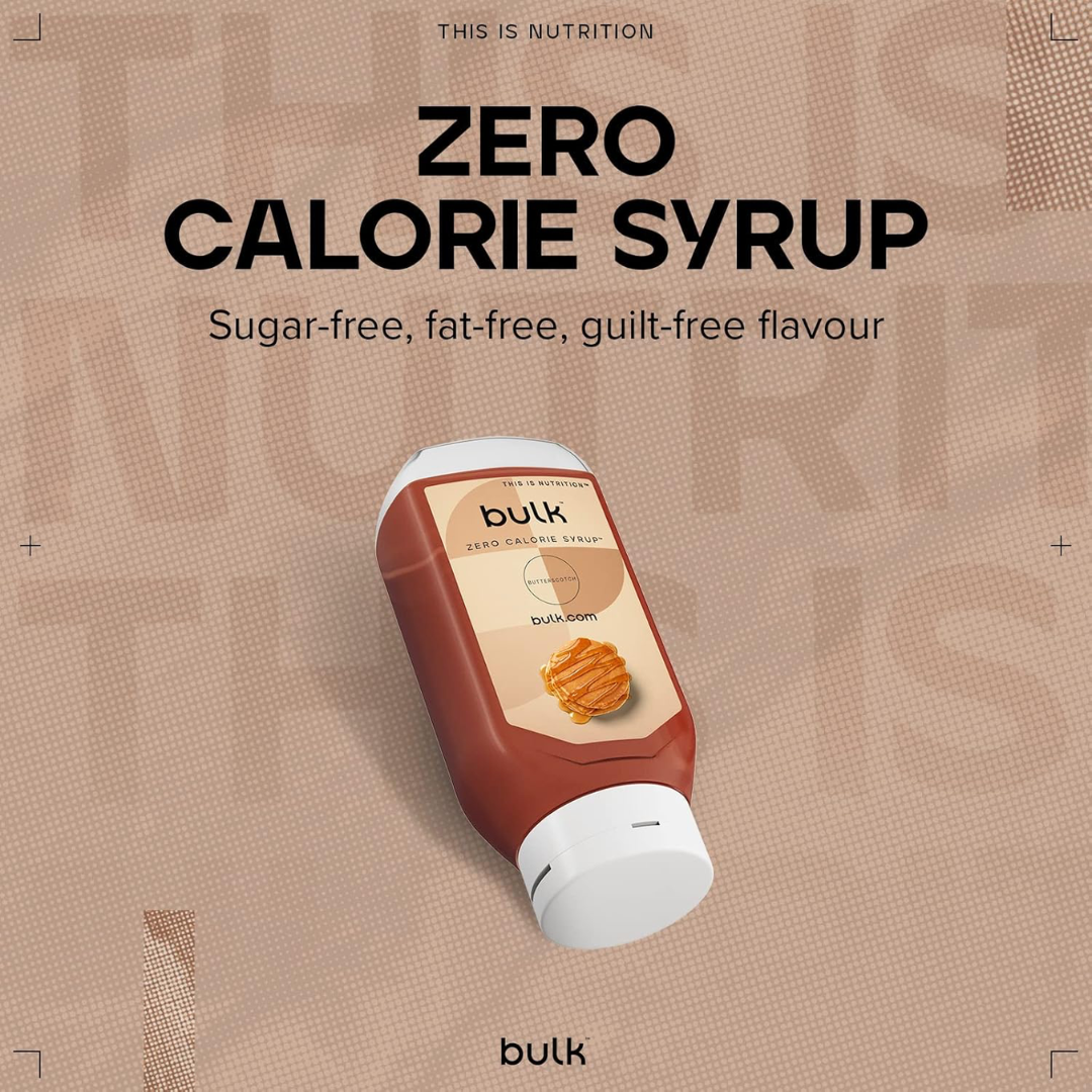 Bulk Zero Calorie Syrup 400ml Butterscotch