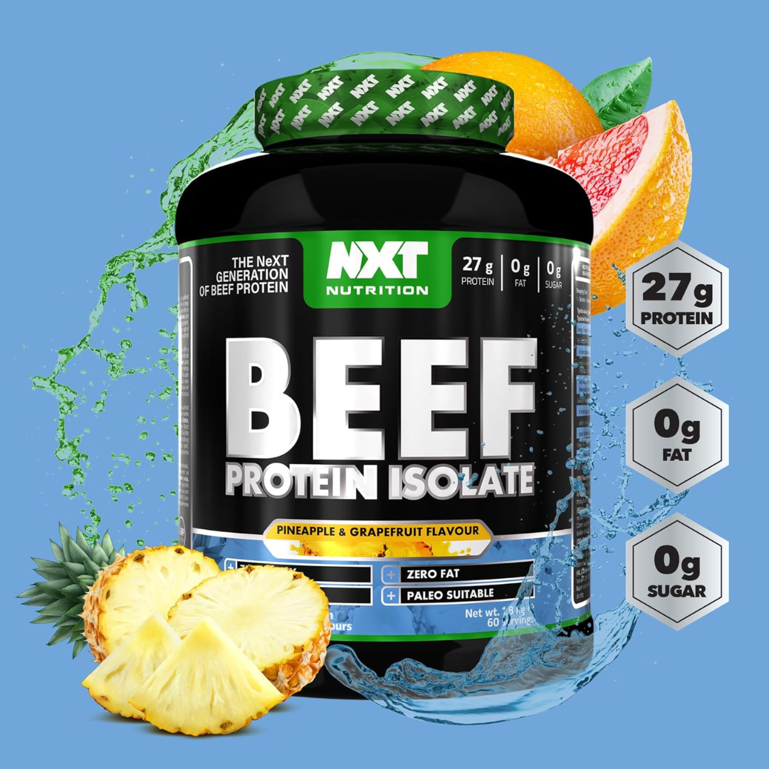 NXT Nutrition Beef Protein Isolate 1.8kg Pineapple & Grapefruit