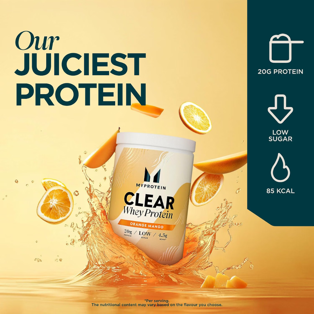MyProtein Clear Whey Isolate 500g Orange Mango