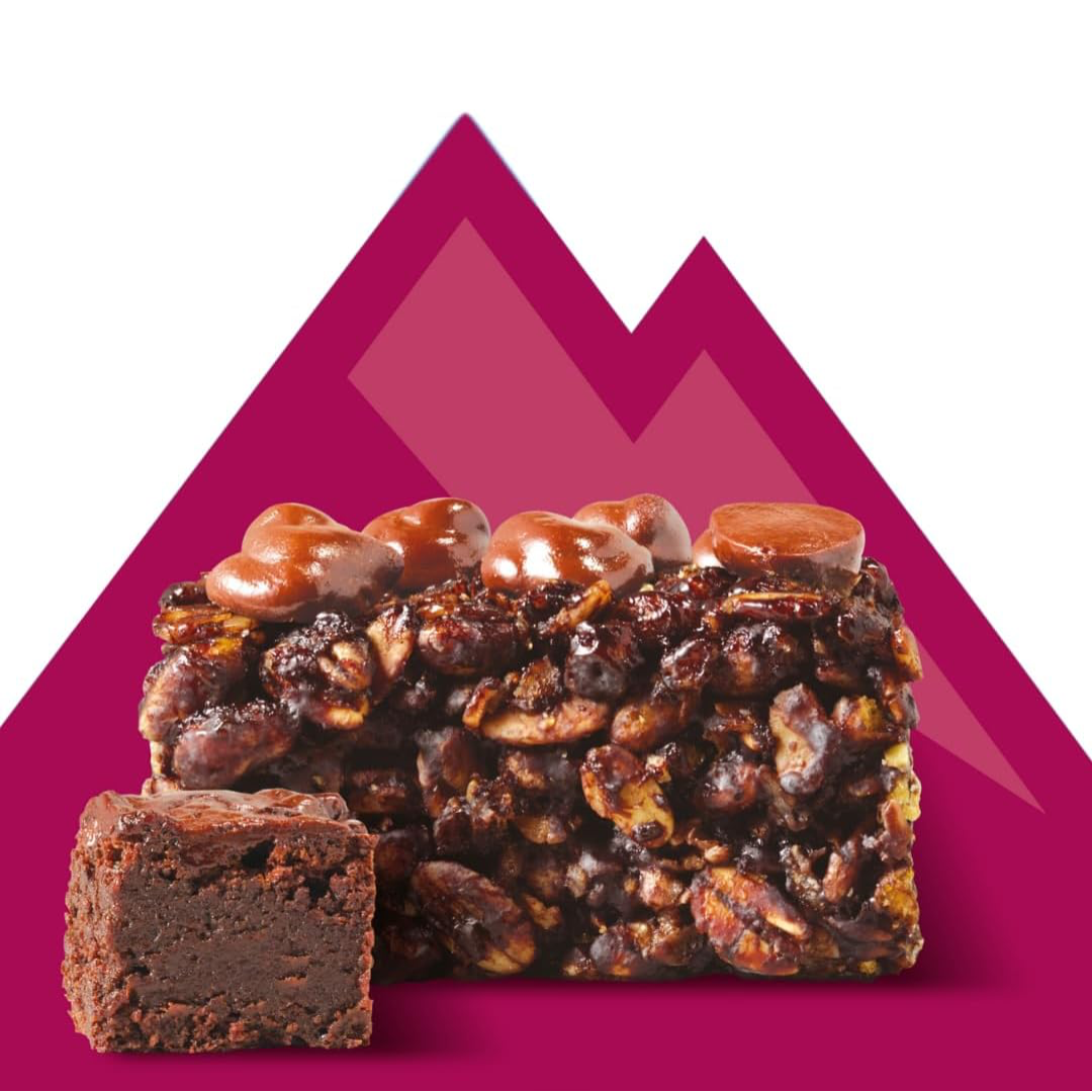 Tribe Protein + Focus Flapjack 12x60g Choc Brownie