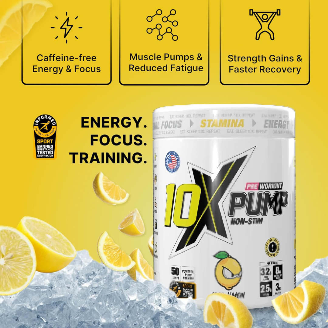 10X Athletic PUMP 600g Loco Limon