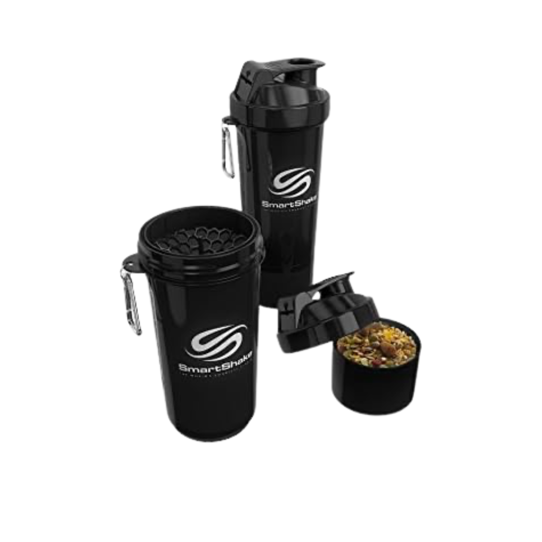 Smartshake Slim Shaker 500ml Gunsmoke