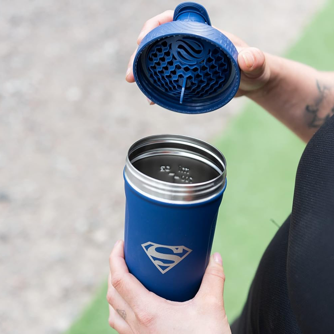 SmartShake Reforce Steel Shaker 900ml DC Superman