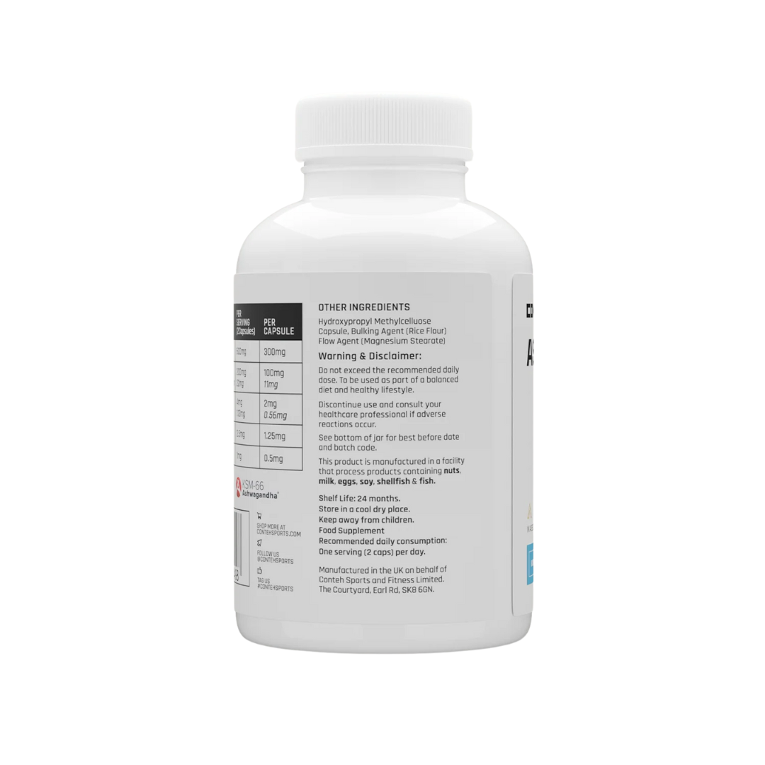 Conteh Sports Ashwagandha+ 120 Caps