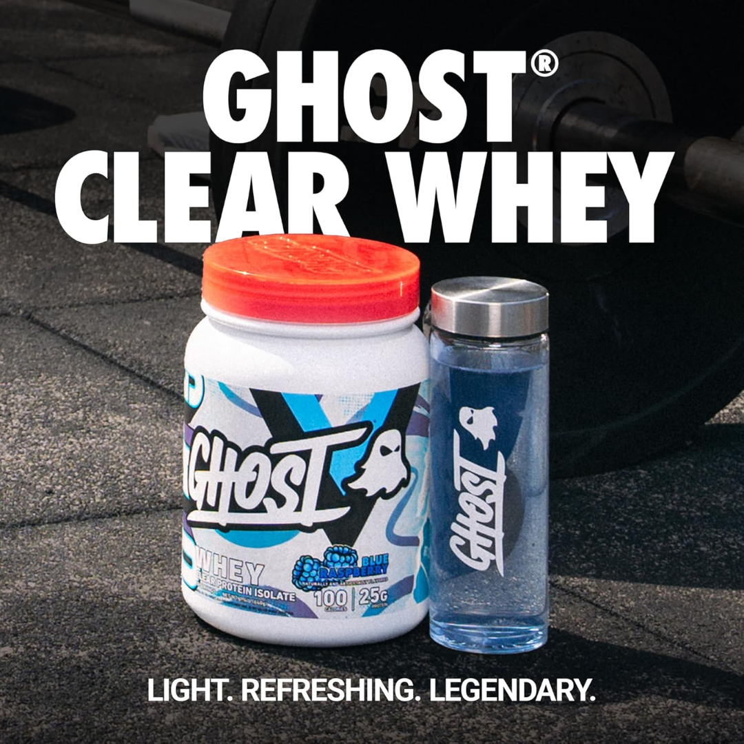 Ghost Clear Whey 640g Blue Raspberry