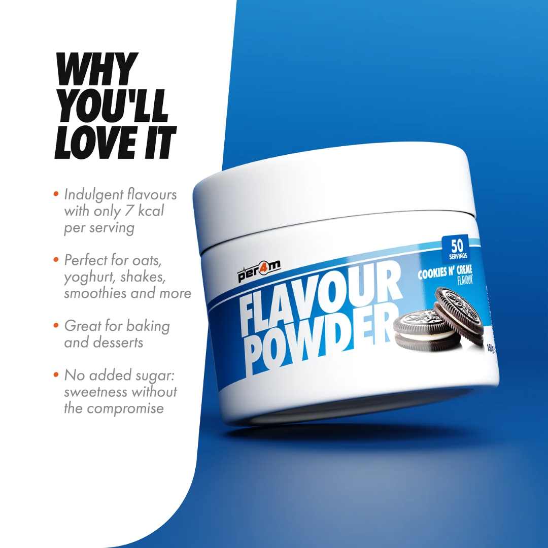 Per4m Flavour Powders 150g Cookies & Cream