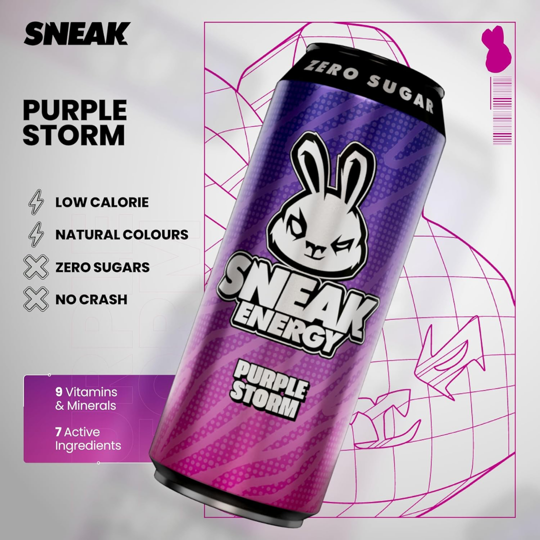 SNEAK Energy 12x500ml Purple Storm
