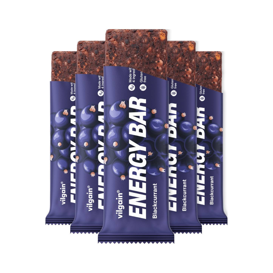 Vilgain Energy Bar 12x55g Blackcurrant