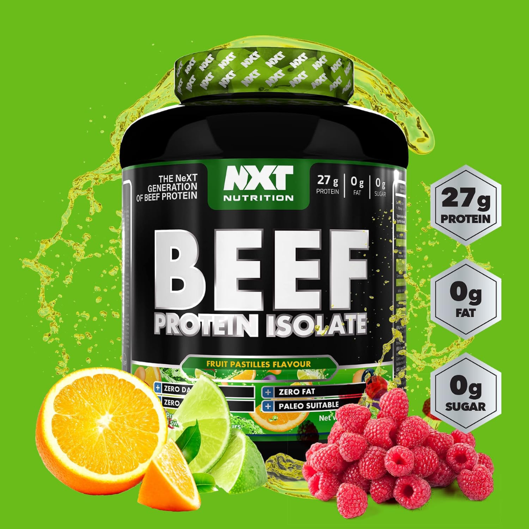 NXT Nutrition Beef Protein Isolate 1.8kg Fruit Pastilles