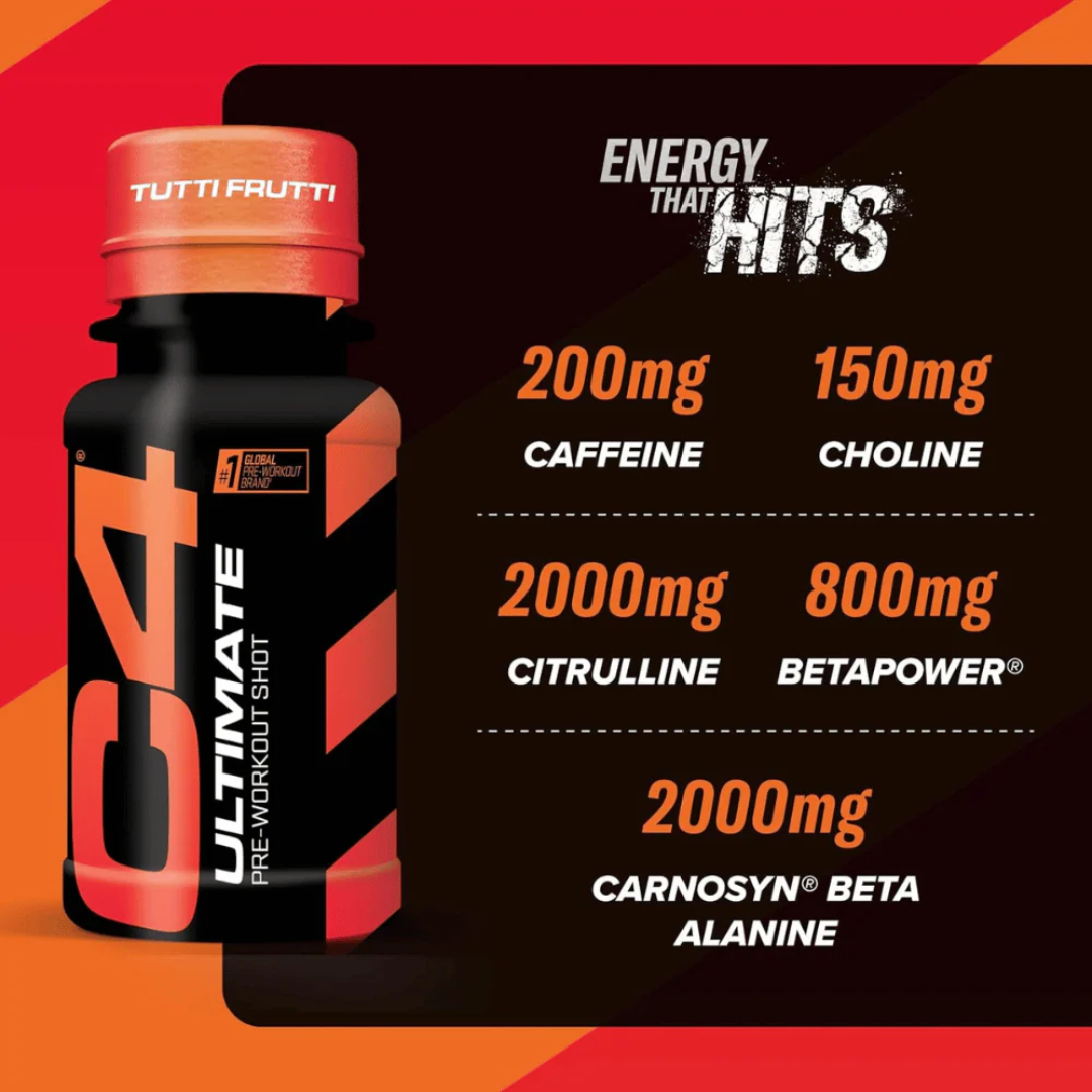Cellucor Cellucor C4 Ultimate Shot 60ml Apple Millions