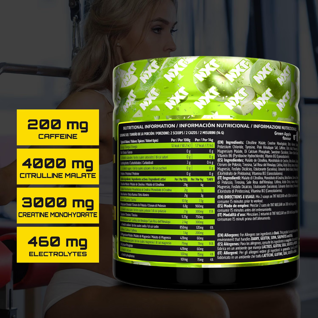 NXT Nutrition TNT Nuclear 420g Apple Drops